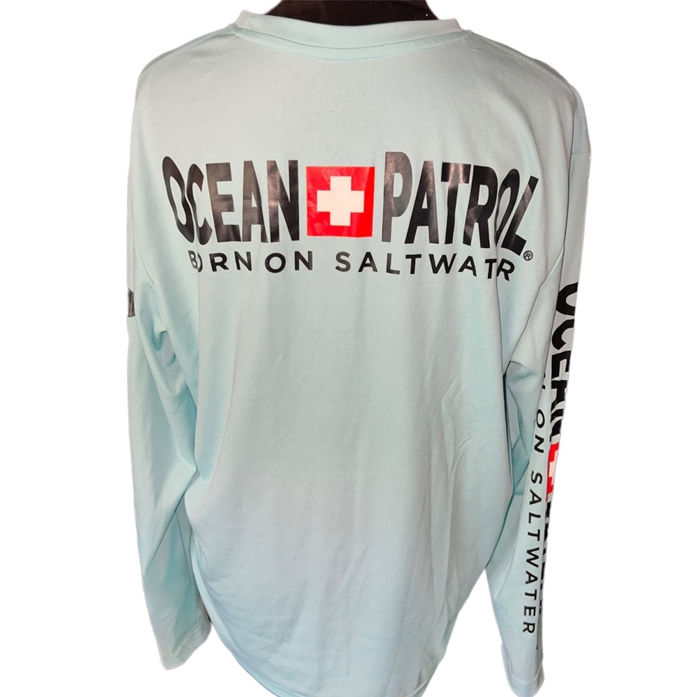 Ocean Patrol - Born on Saltwater - Long Sleeve - UPF 40